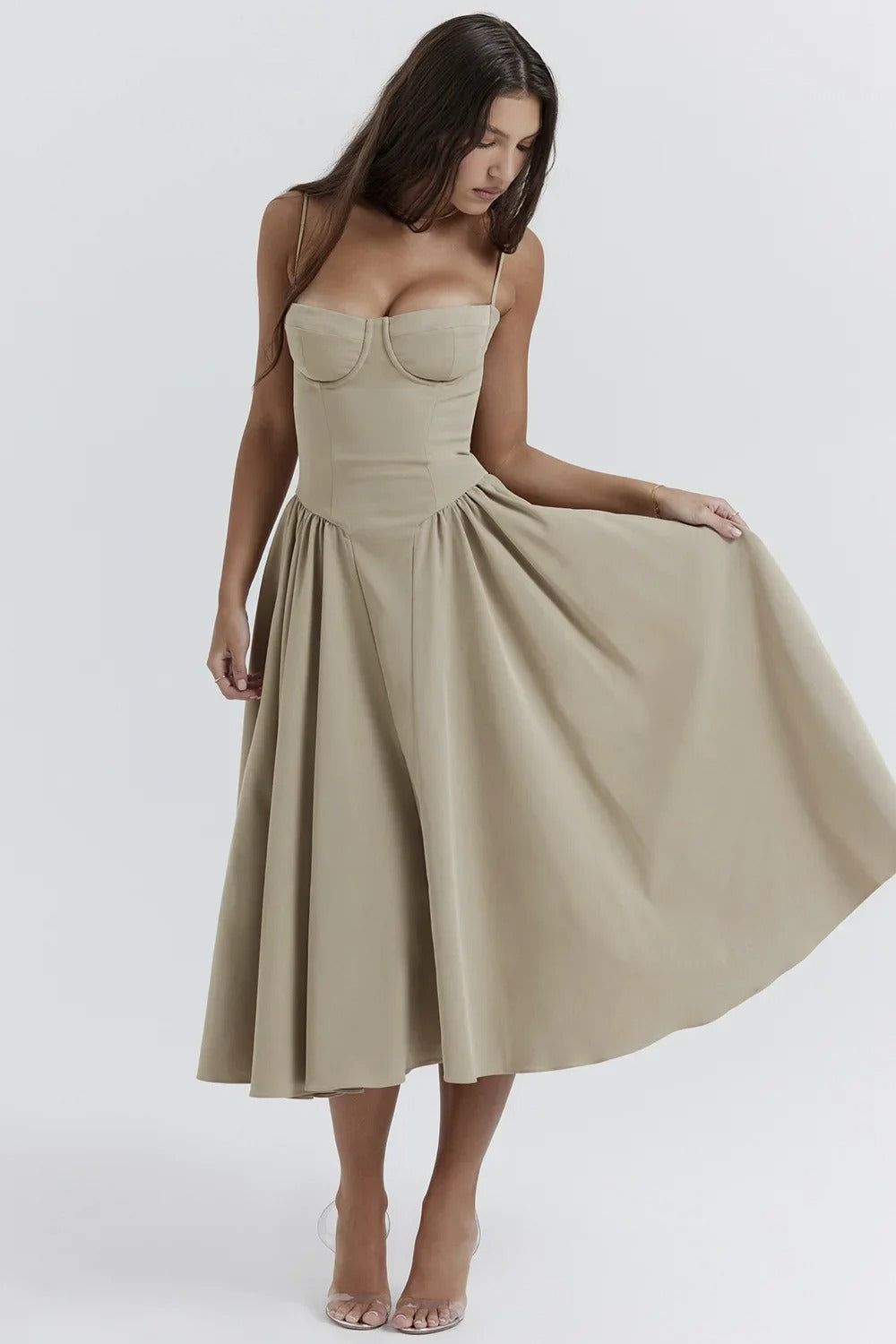 Lilianie - Chic Corset Flare Dress