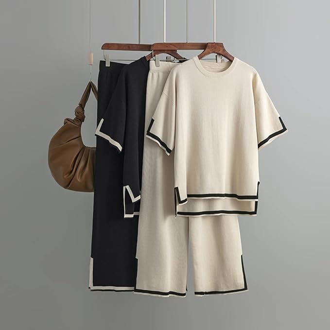 Jeah - Chic Contrast Trim Set