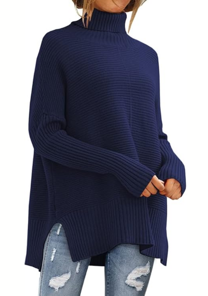 Evelyn - Relaxed Turtleneck Sweater