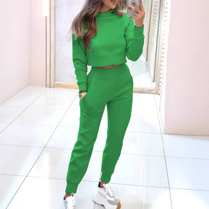 Sofia - Cropped Lounge Set