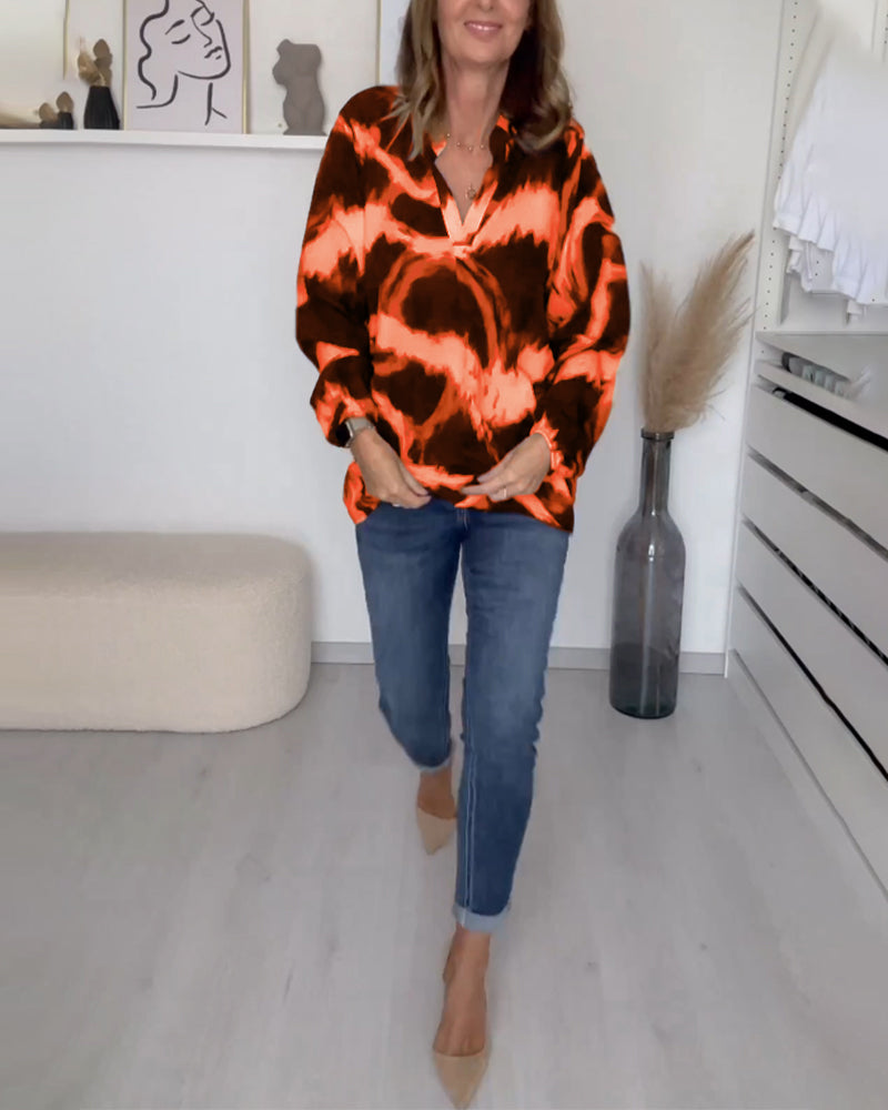 Valentine - Bold Tie-Dye Tops