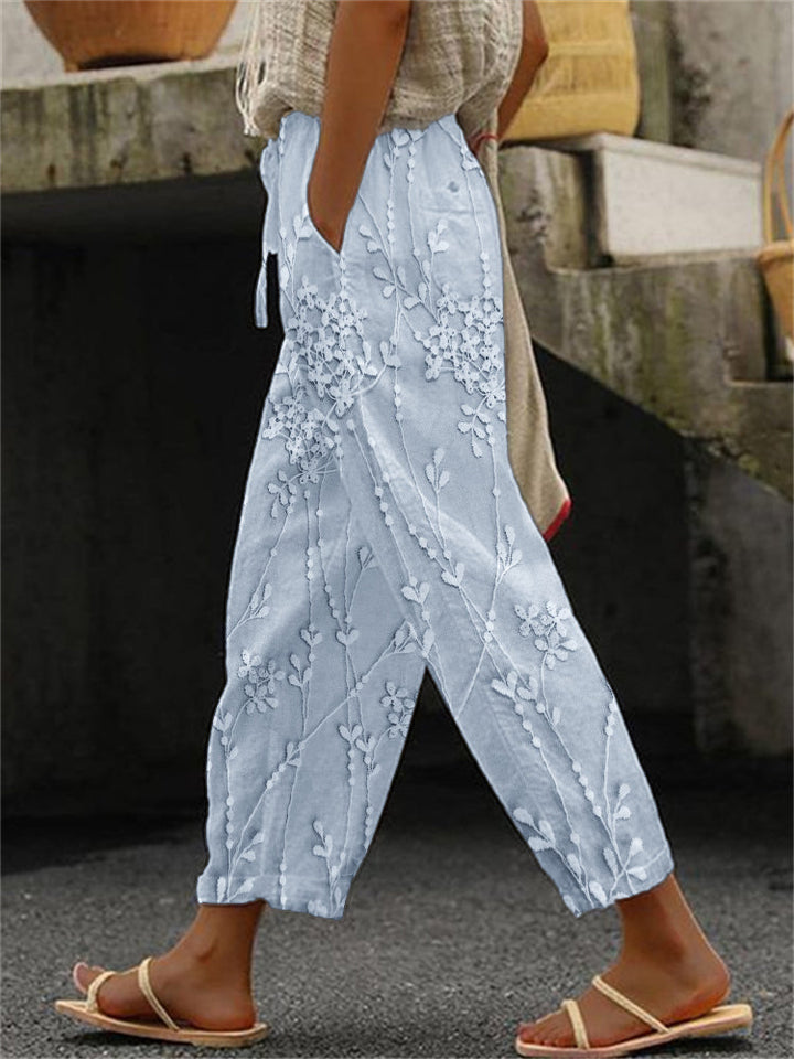 Aviora - Vine Printed Trousers