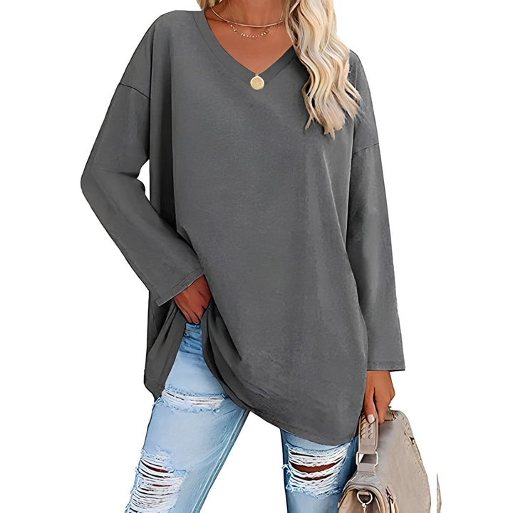 Elaine - Casual V-Neck Sweater