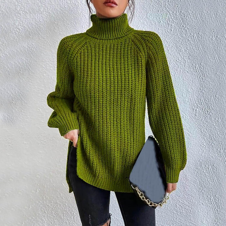 Elisette - Cozy Turtleneck Pullover