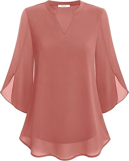 Sylva - Graceful V-Neck Top