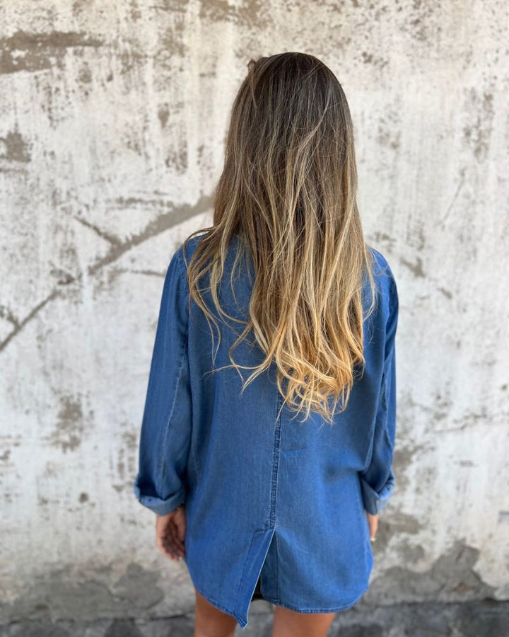 MIREIA - CASUAL DENIM BLAZER