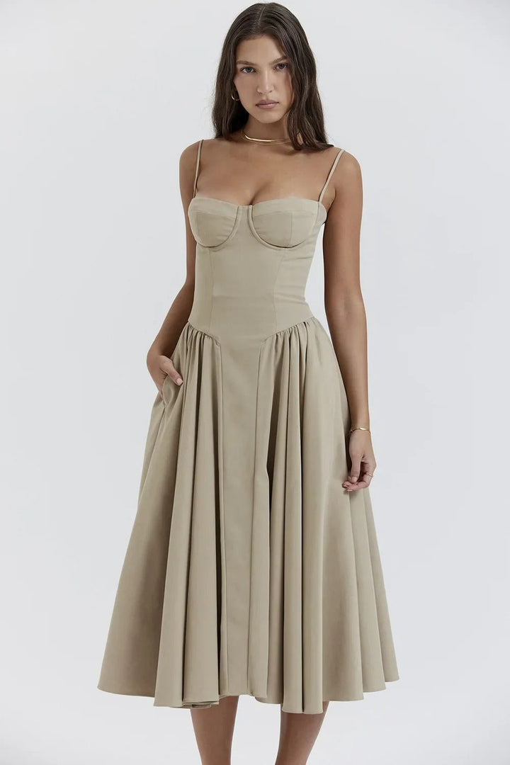 Lilianie - Chic Corset Flare Dress