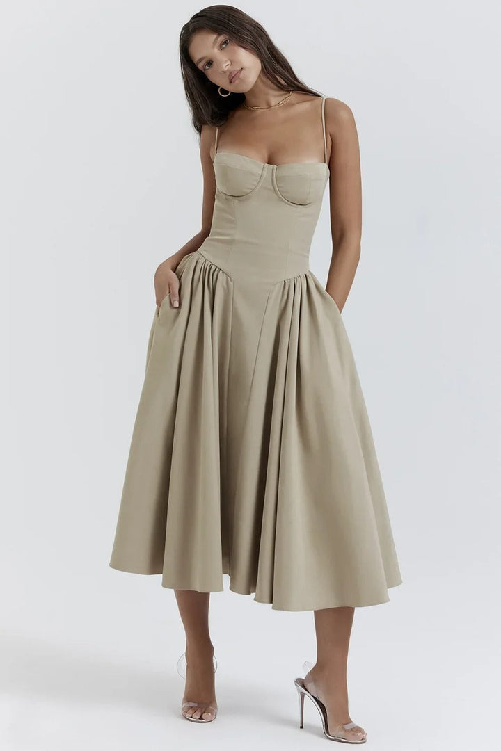 Lilianie - Chic Corset Flare Dress