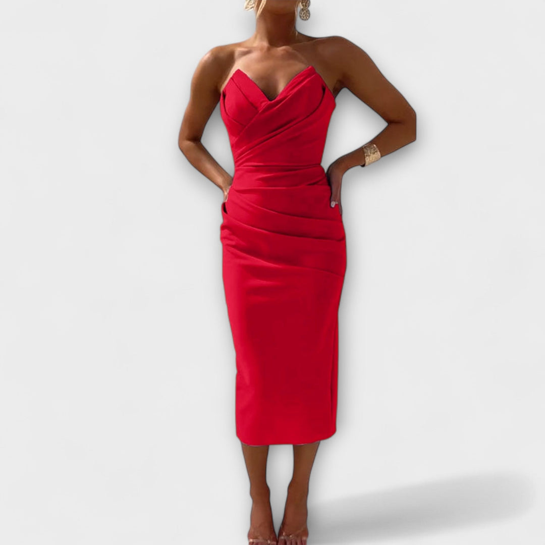 Milly – Elegant Strapless Dress