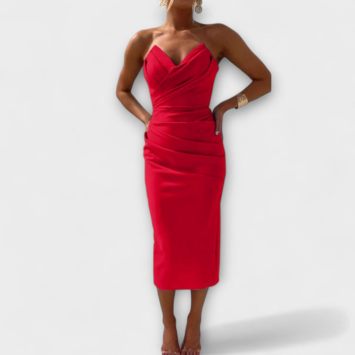 Milly – Elegant Strapless Dress