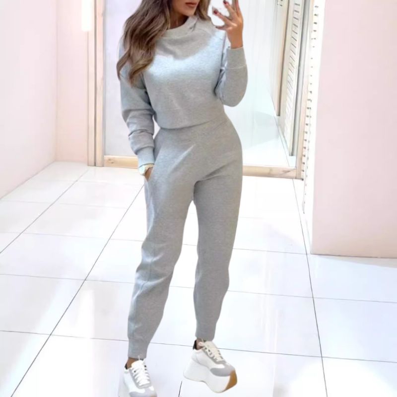 Sofia - Cropped Lounge Set