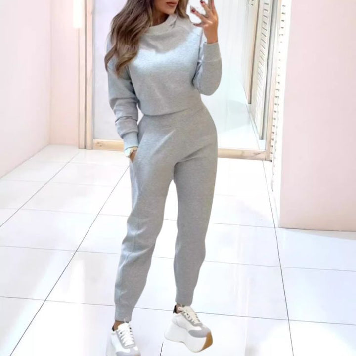 Sofia - Cropped Lounge Set