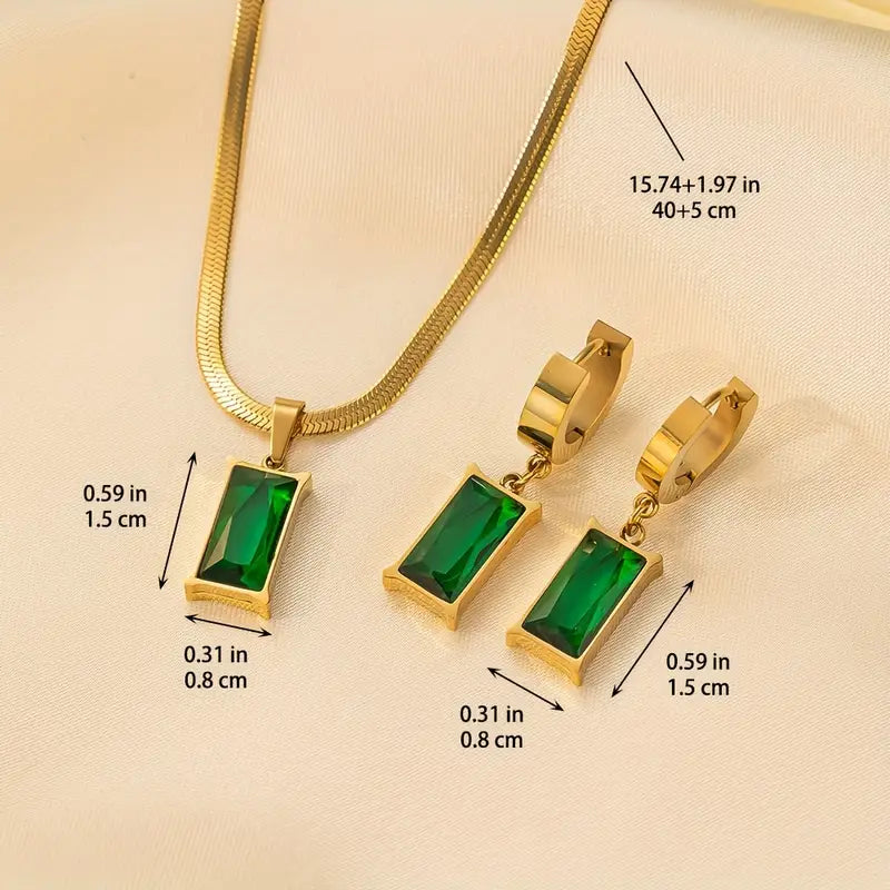 Hazel Verdain Jewelry Set | Gold