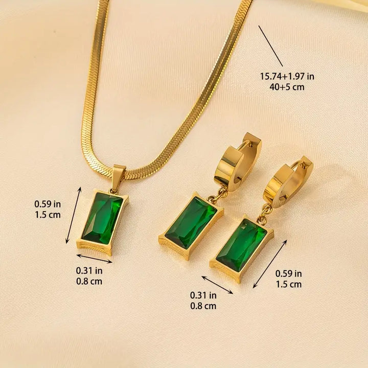 Hazel Verdain Jewelry Set | Gold