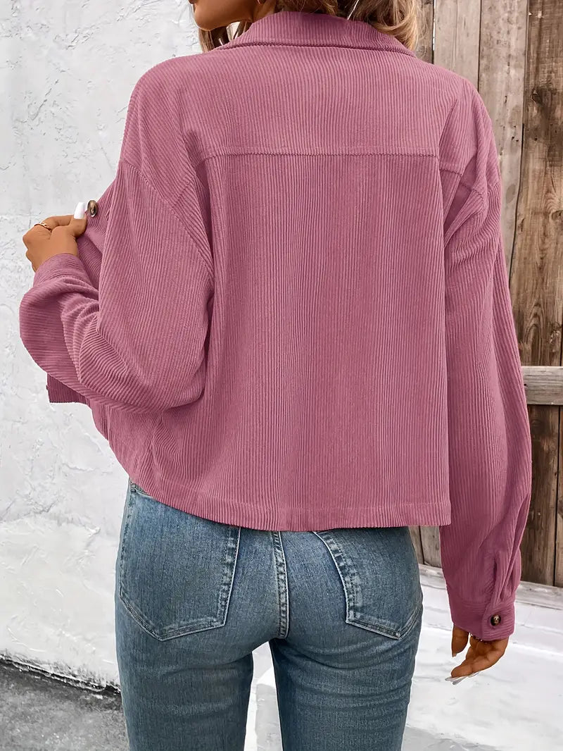 Cleo - Chic Cord Jacket