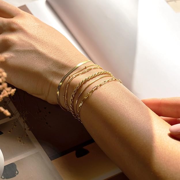 Helena Vernetta bracelet set | Gold