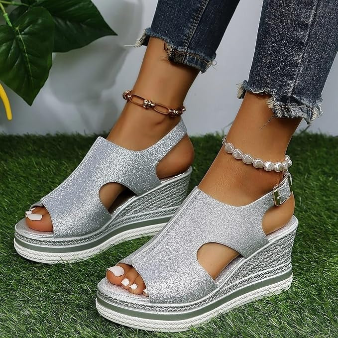 Kelsey - Boho Wedge Sandals