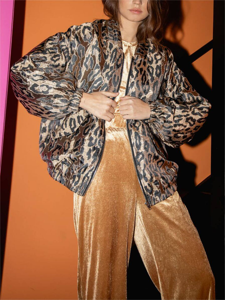 Tassyn - Leopard Urban Jacket