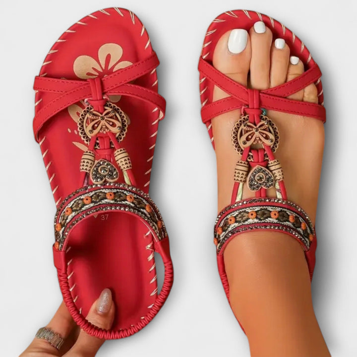 Claudia – Orthopedic Ibiza-Inspired Sandals