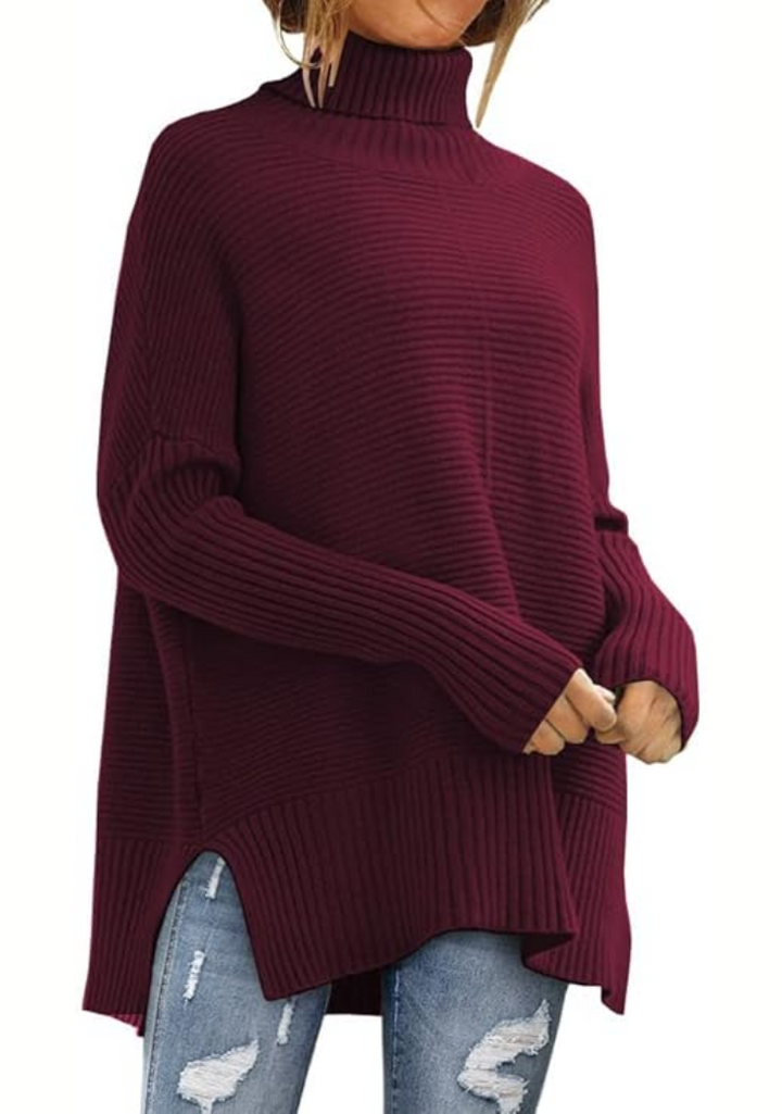 Evelyn - Relaxed Turtleneck Sweater