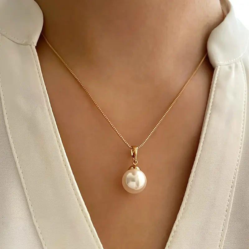 Golden Grace Pearl Set | Gold