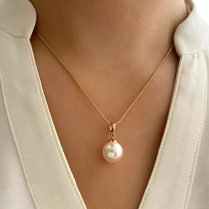 Golden Grace Pearl Set | Gold