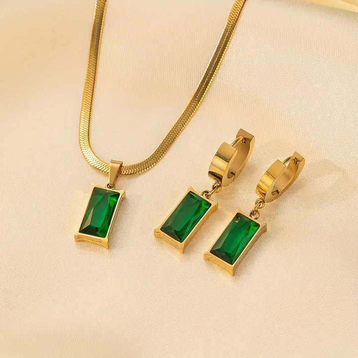 Hazel Verdain Jewelry Set | Gold