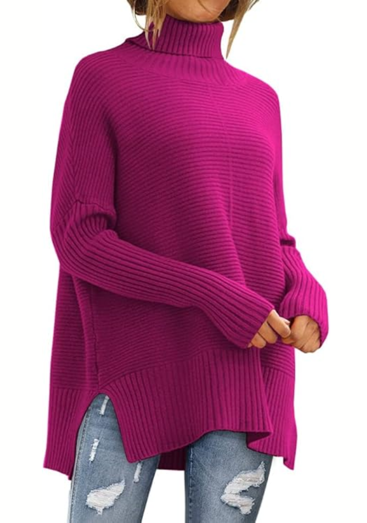 Evelyn - Relaxed Turtleneck Sweater