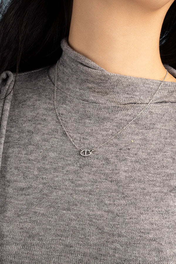 Victoria Marina Necklace | White Gold