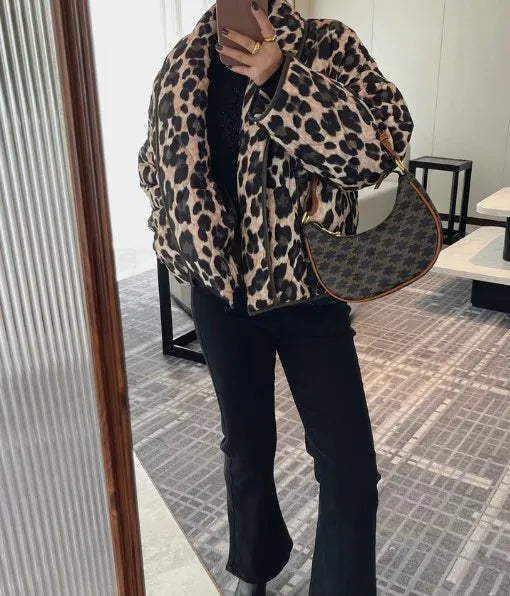 Elzari - Leopard Cozy Jacket