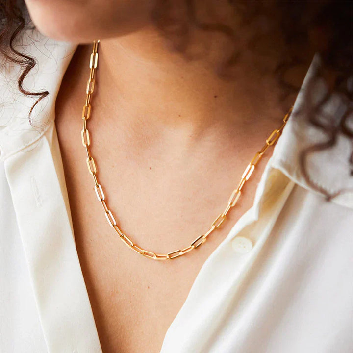 Daisy Elegant Chain Necklace | Gold