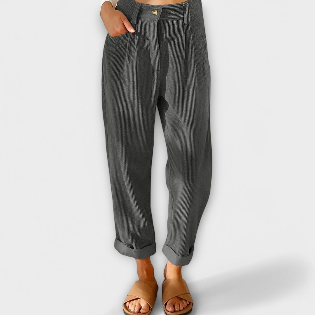 Jana - Modern Cord Trousers