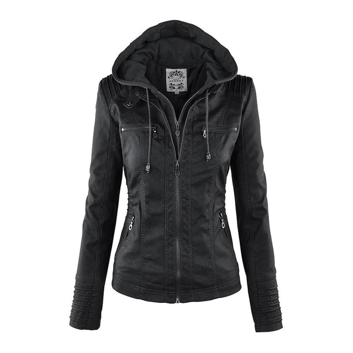 Élise | Timeless elegant leather jacket for women
