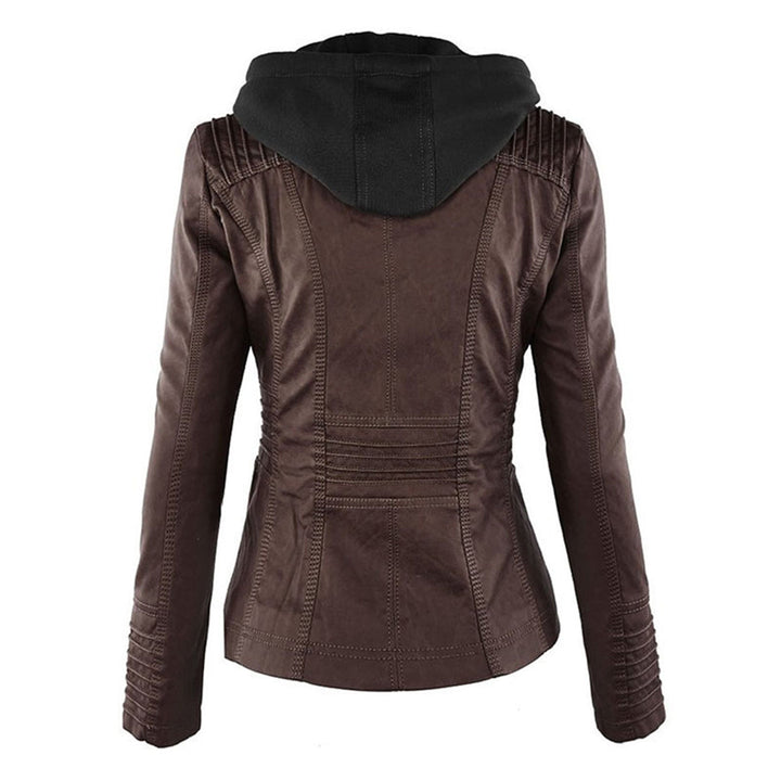 Élise | Timeless elegant leather jacket for women