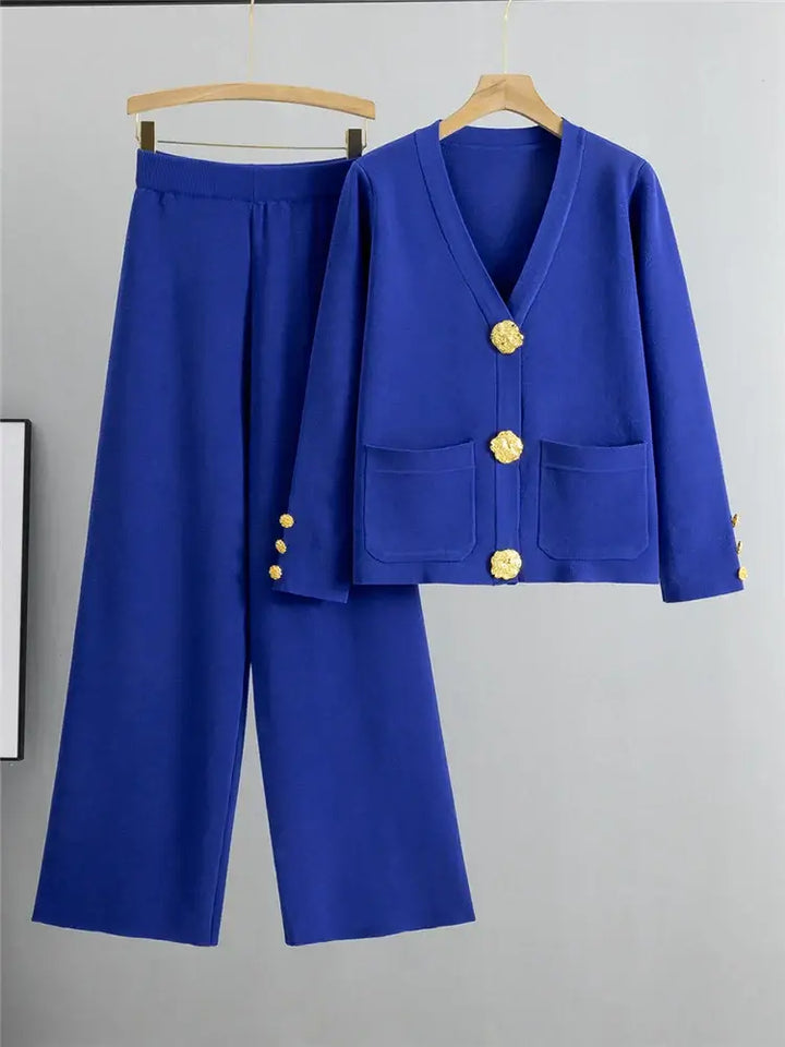 Livia - Buttoned Lounge Set