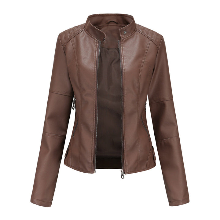 Milena™ - Elegant Leather Jacket
