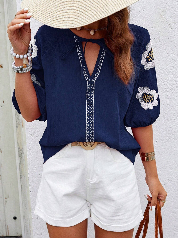 Jellian - Elegant Floral Top