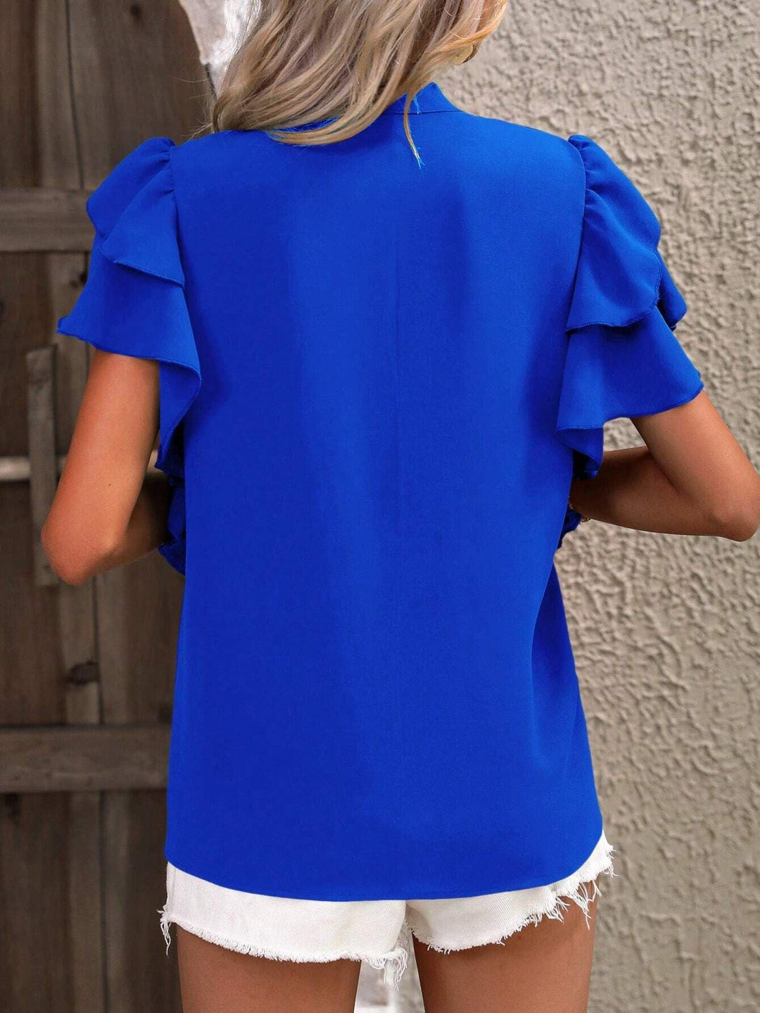 Zendee - Stylish Ruffle Blouse