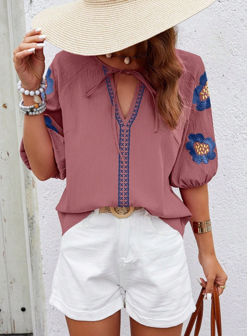 Jellian - Elegant Floral Top