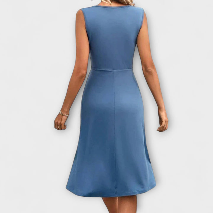 Lina – Summer Dress with Wrap Neckline