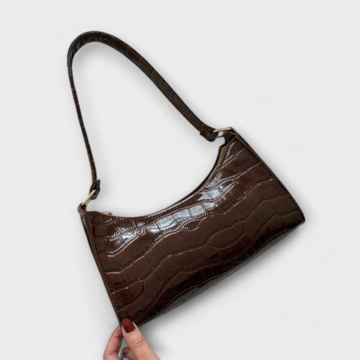 Olívia - Shiny Leather Bag