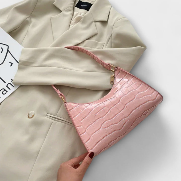 Olívia - Shiny Leather Bag