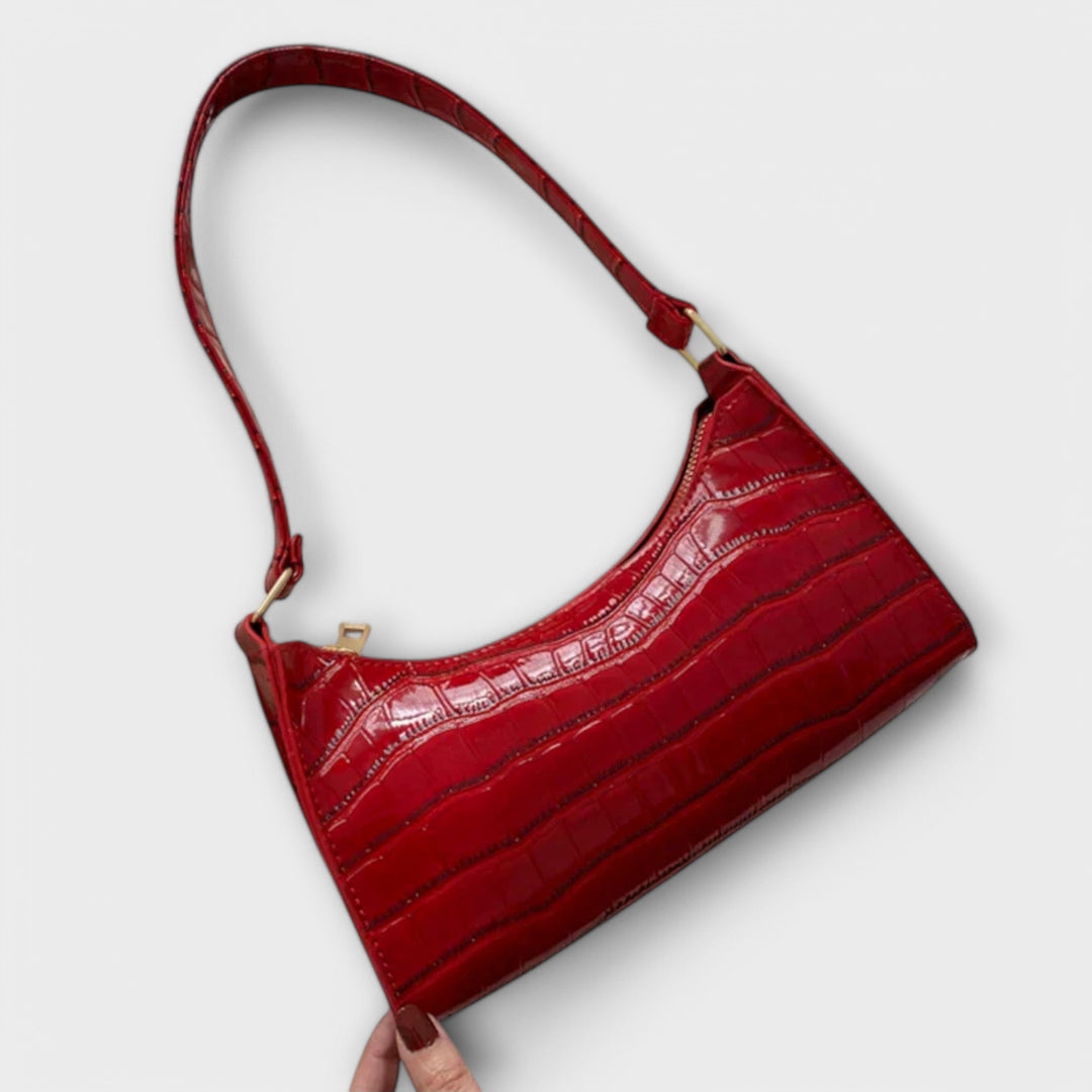 Olívia - Shiny Leather Bag