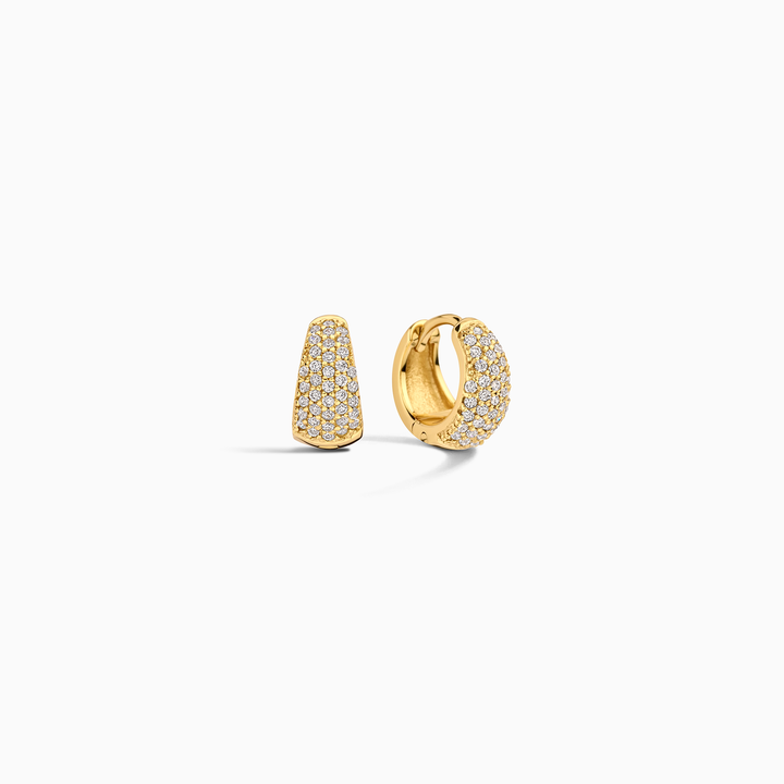 Eliza Mini Hoops | Gold