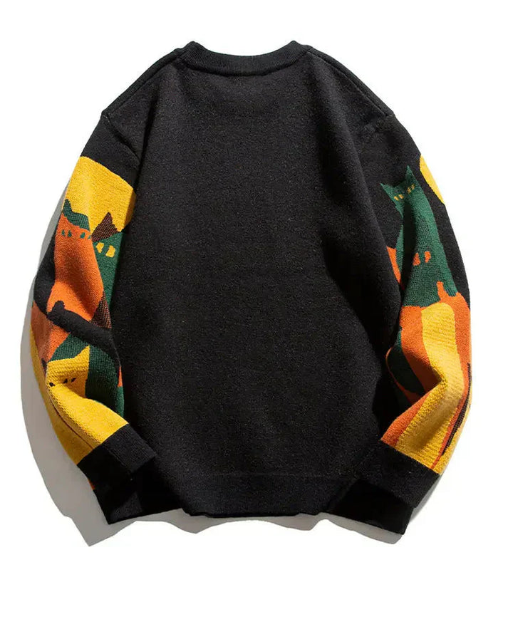 Zaya™ | Moonlit Cat Sweater