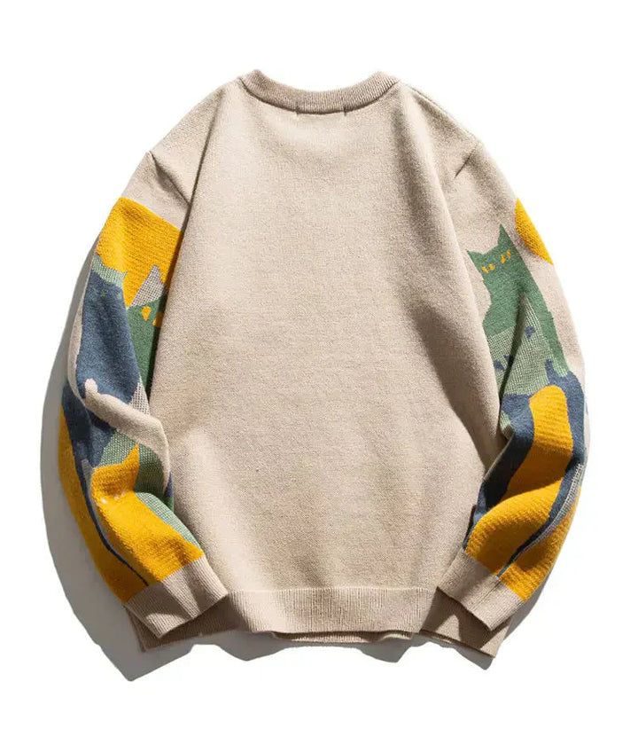 Zaya™ | Moonlit Cat Sweater