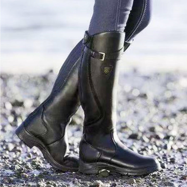 Riva - Classic Knee-High Boots