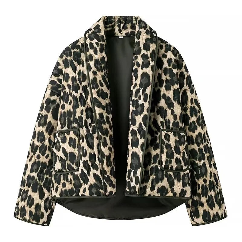 Elzari - Leopard Cozy Jacket