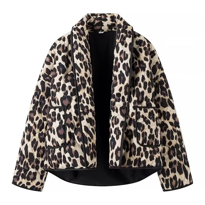Elzari - Leopard Cozy Jacket