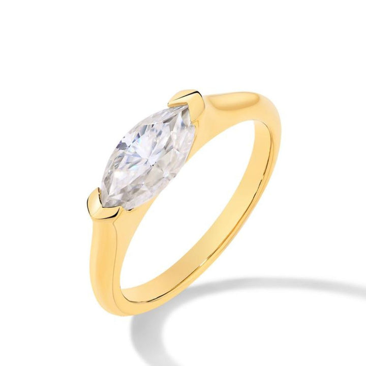 Charlotte Playa Thin Ring | Gold